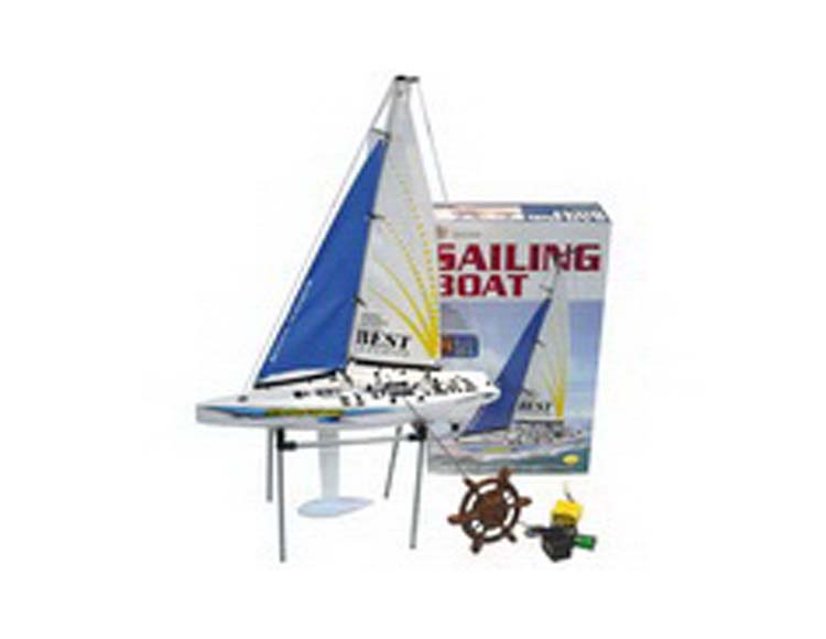 自装四通遥控帆船包电 778A